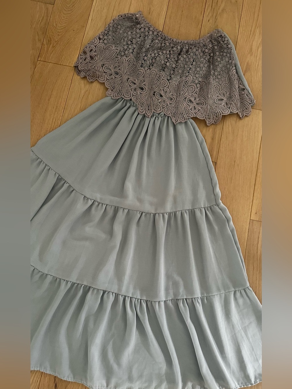 Vintage maxi boho dress xs/small - Picture 3 of 15